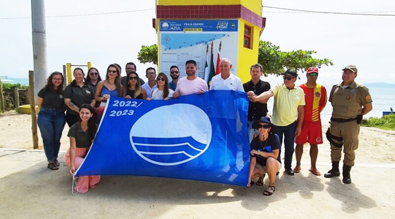 Hasteamento da Bandeira Azul na temporada 2022/2023