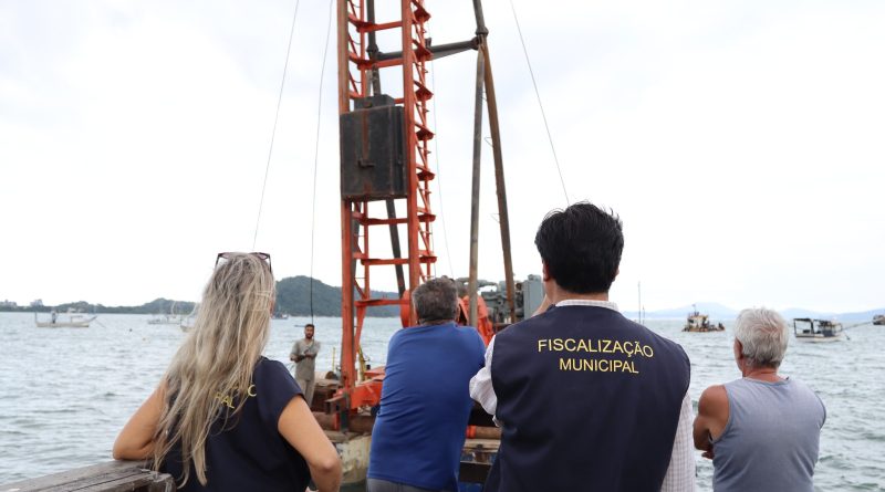 Diálogo com pescadores marca início da construção do Trapiche da Fazenda da Armação, em Governador Celso Ramos