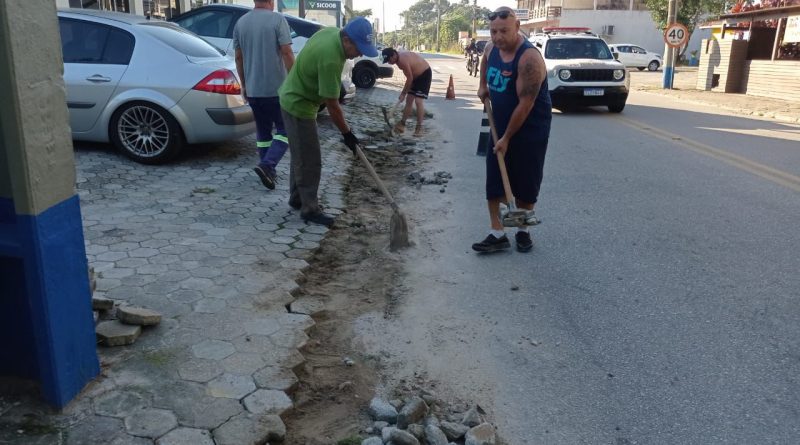 Equipes da Prefeitura seguem com trabalhos diários de limpeza e manutenção